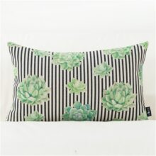 Housse de coussin la girafe verte Housse de coussin nordique la girafe verte 6