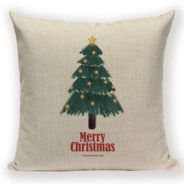 Housse de coussin noël black papa 2