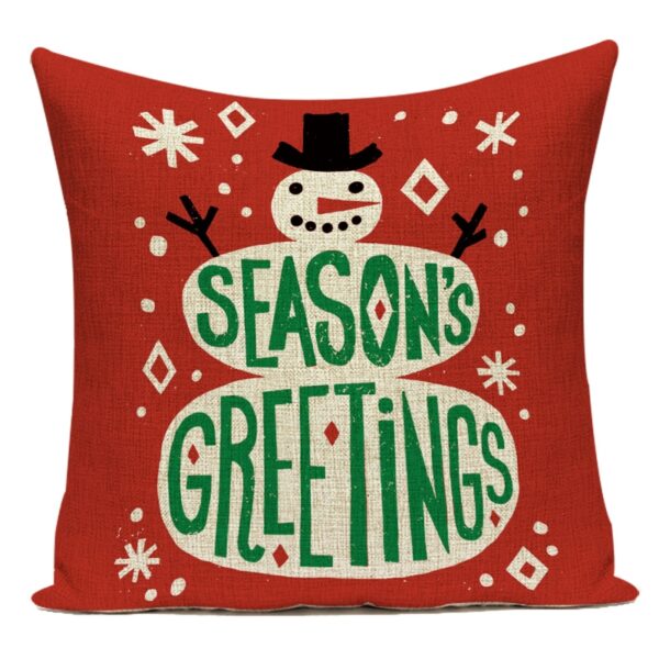 Housse de coussin noël mosaïque de  sapin Housse de coussin noël mosaïque de  sapin  11