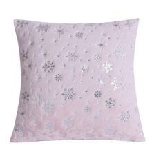 Housse de coussin flocon d’argent Housse de coussin flocon d'argent 1