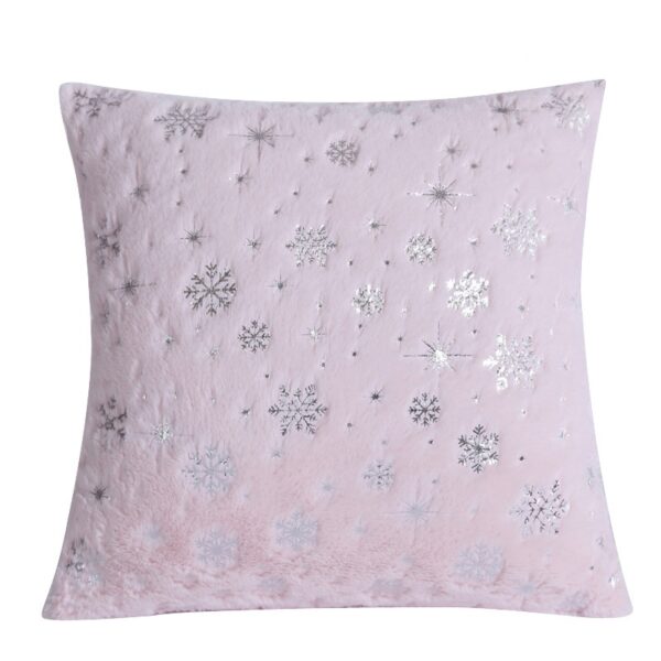 Housse de coussin flocon d’argent Housse de coussin flocon d'argent 1