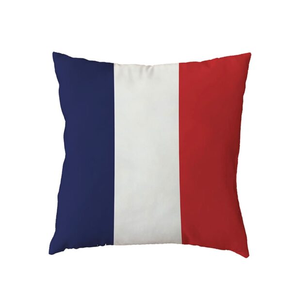 Housse de coussin drapeaux du monde 4