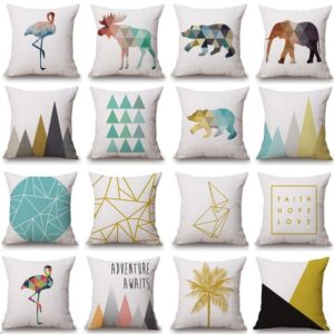 Housse de coussin love nordique scandinave Housse de coussin love nordique scandinave 1