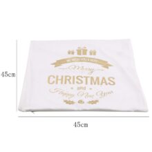 Housses de coussin noël christmas en or 2