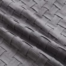 Housse de coussin tressé pinky grey 6