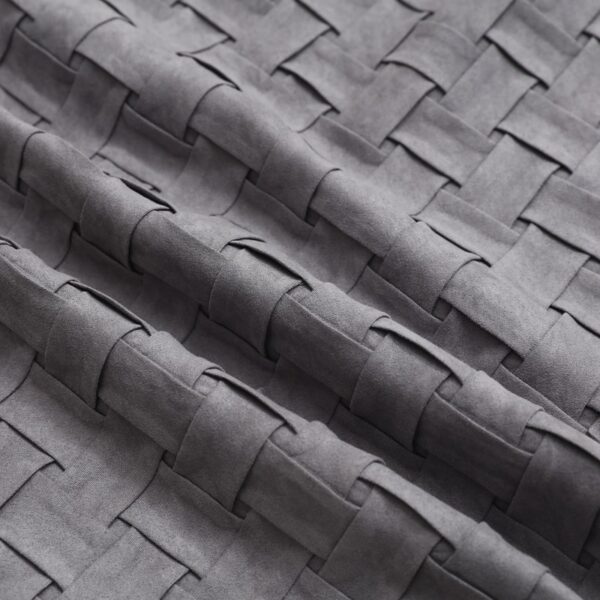 Housse de coussin tressé pinky grey 6