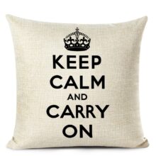 Housse de coussin love sweet home noir et blanc Housse de coussin love sweet home noir et blanc 3