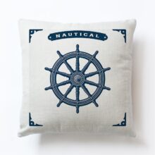 Housse de coussin marin déco bord de mer Housse de coussin marin déco bord de mer 2