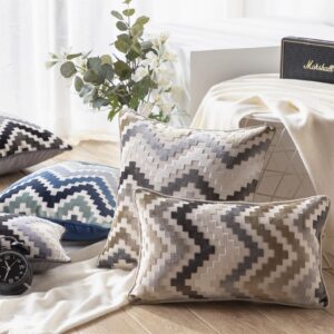 Housse de coussin velours style scandinave Housse de coussin velours style scandinave 2