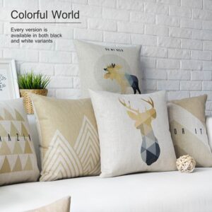 Housse de coussin love scandinave beige Housse de coussin love scandinave beige 1