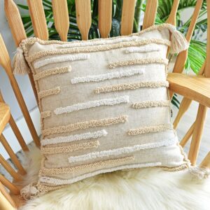 Housse de coussin boho design line 2