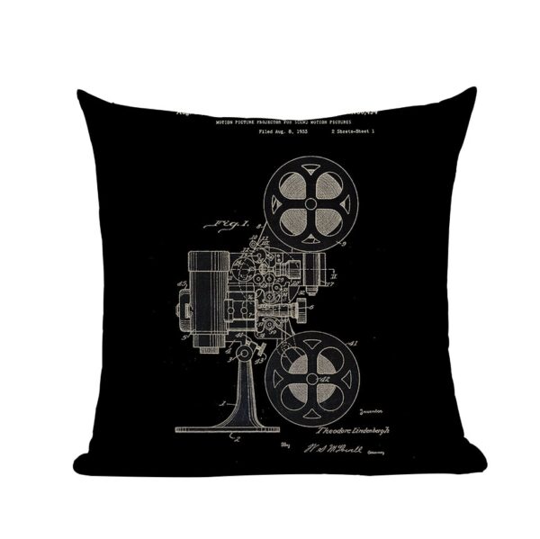 Housses de coussin moto moteur vintage Housses de coussin moto moteur vintage 6