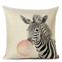 Housse de coussin animaux Bubble Gum Housse de coussin animaux Bubble Gum 3