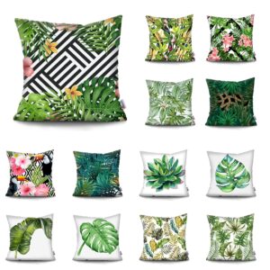 Housse de coussin tropical gold Housse de coussin tropical gold 1