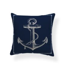 Housse de coussin bord de mer marin pécheur  29