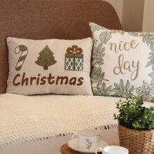 housse de Coussin de noël Christmas symbole housse de Coussin de noël Christmas symbole 2