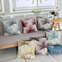 Housse de coussin chic tropique Housse de coussin chic tropique 2