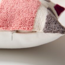 Housse de coussin brodée couleur des champs 6