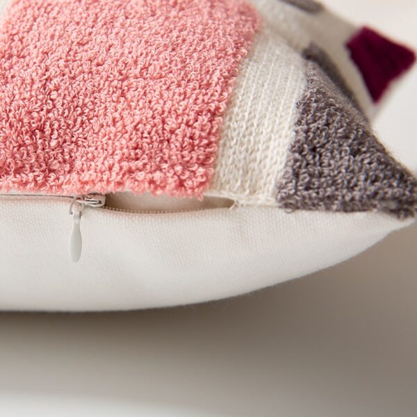 Housse de coussin brodée couleur des champs 6