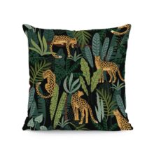 Housse de coussin coco jungle tigre tropical Housse de coussin coco jungle tigre tropical 2
