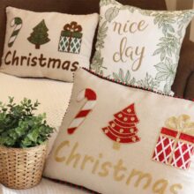 housse de Coussin de noël Christmas symbole housse de Coussin de noël Christmas symbole 4