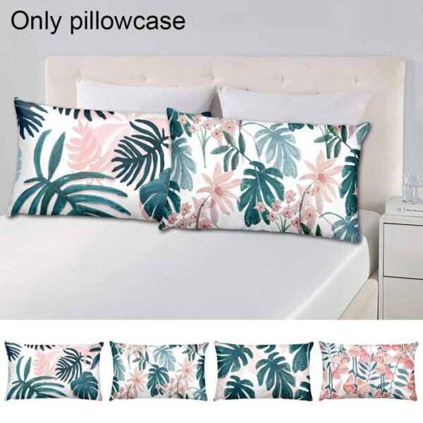 Housse de coussin pink tropical 30x50cm Housse de coussin pink tropical 30x50cm 5