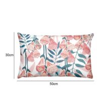 Housse de coussin pink tropical 30x50cm Housse de coussin pink tropical 30x50cm 4