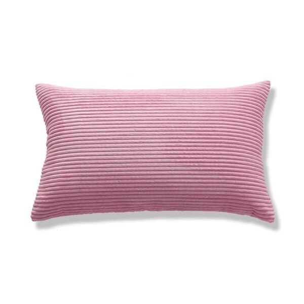 Housse de coussin en velours côtelé 4