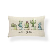 Housse de coussin blue cactus Housse de coussin blue cactus 5