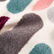 Housse de coussin brodée couleur des champs 5