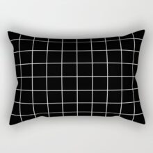 Housse de coussin Modernes love noir & blanc  5