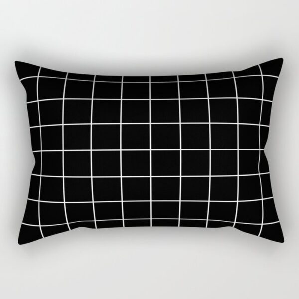 Housse de coussin Modernes love noir & blanc  5