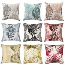 Housse de coussin Nature feuille de palmier Housse de coussin Nature feuille de palmier 2
