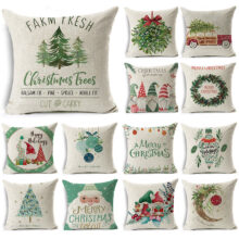 Housse de coussin Noël sapin du papa Housse de coussin Noël sapin du papa  1