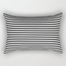 Housse de coussin Modernes love noir & blanc  46