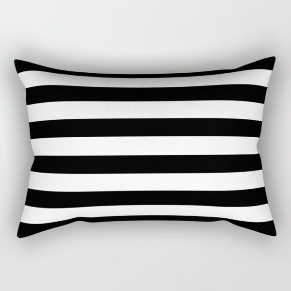 Housse de coussin Modernes love noir & blanc  4