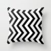 Housse de coussin Moderne noir et blanc géométrique 32