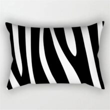 Housse de coussin Modernes love noir & blanc  2