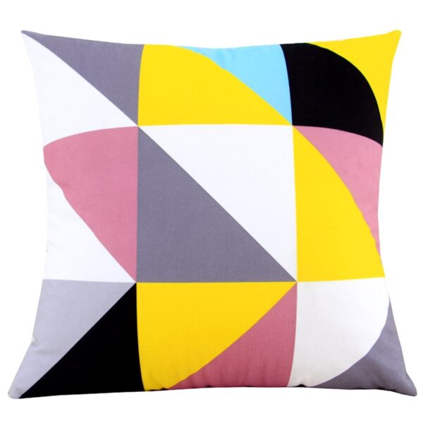 Housse de coussin Scandinave Modernes motif géométrique Housse de coussin Scandinave Modernes motif géométrique  4