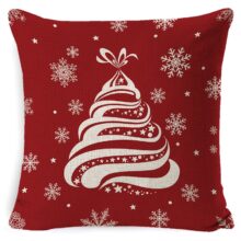 Housse de coussin de Noël la sapin du cerf Housse de coussin de Noël la sapin du cerf  8