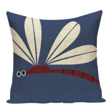 Housse de coussin Animaux libellule éléments 5