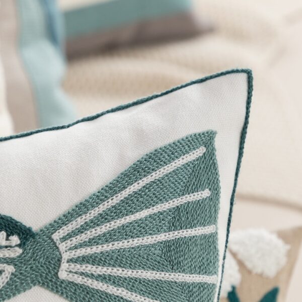 Housse de coussin Scandinave Nature florale Housse de coussin Scandinave Nature florale  3