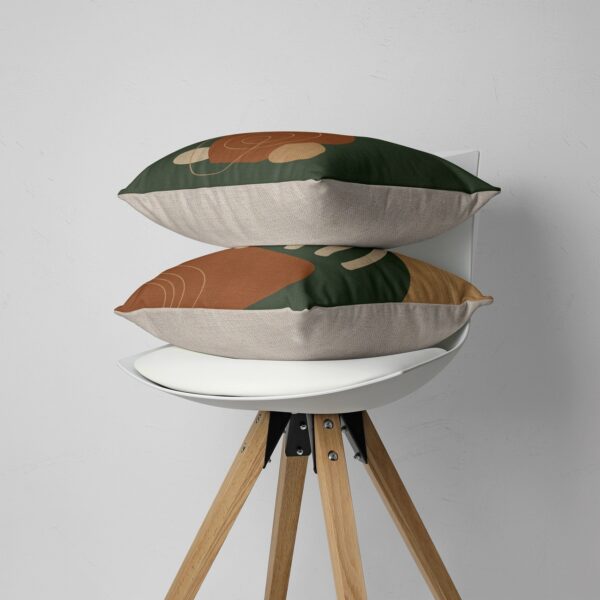 Housse de coussin plante nordique moderne  2