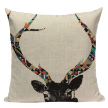 Housse de coussin Cerf du printemps Housse de coussin Cerf du printemps 1