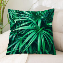 Housse de coussin Nature feuille de plante tropicale 26
