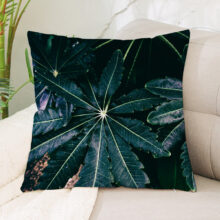 Housse de coussin Nature feuille de plante tropicale 5