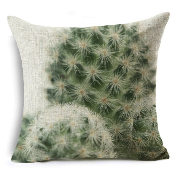 Housse de coussin nature cactus et plante grasse Housse de coussin Nature housse de coussin cactus housse de coussin plante housse de coussin tropical housse de coussin vert housse de coussin 40x40cm housse de coussin 50x50cm housse de coussin 45x45 housse de coussin 45x45cm 12