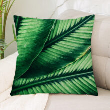 Housse de coussin Nature feuille de plante tropicale 2