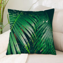 Housse de coussin Nature feuille de plante tropicale 6