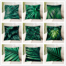 Housse de coussin Nature feuille de plante tropicale 1